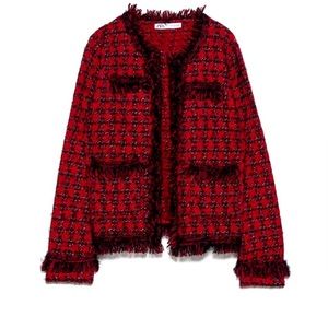 Zara tweed jacket